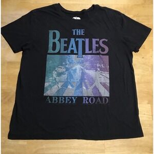 The Beatles Abbey Road Short Sleeve T-Shirt Women's Size‎ L Large 12-14